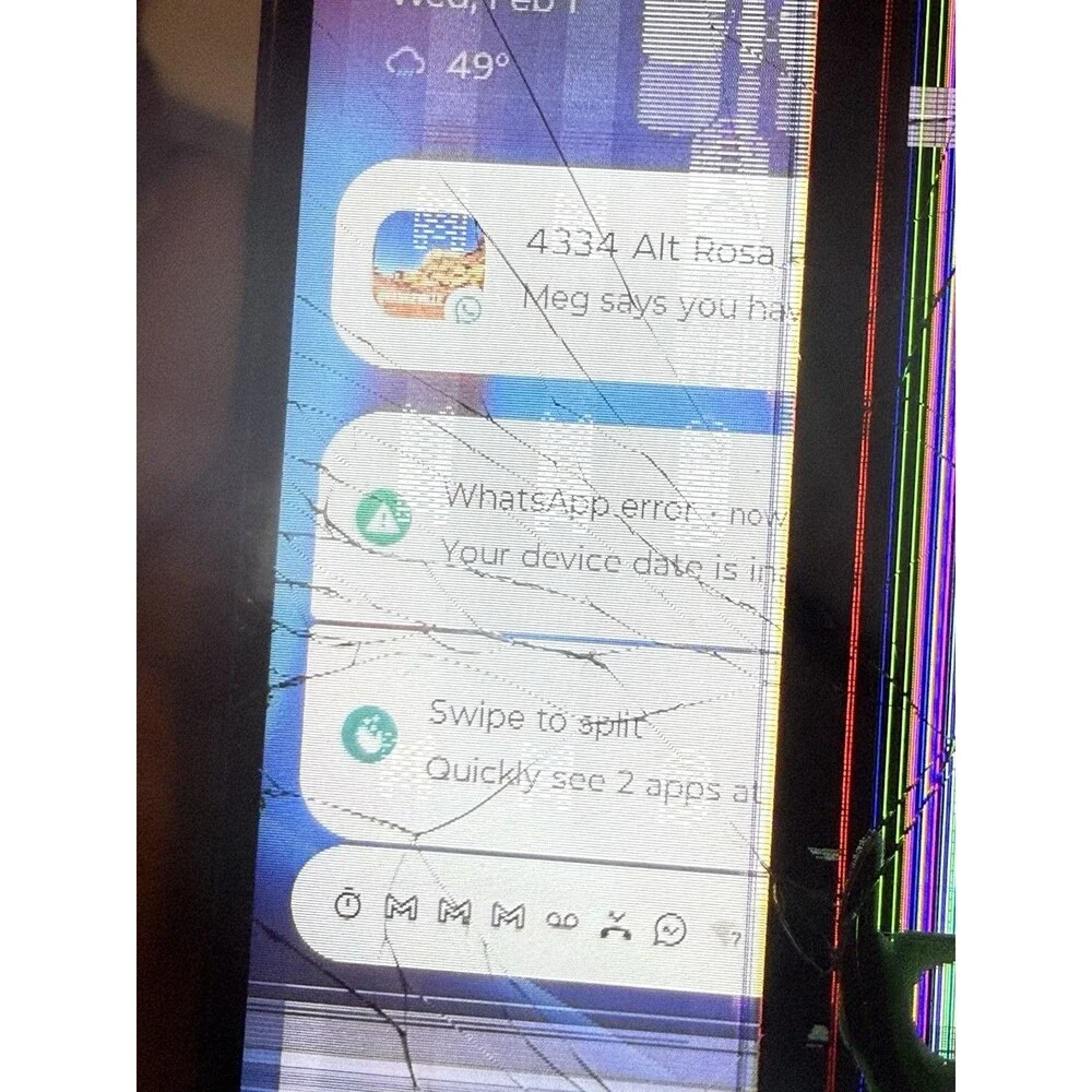 Tracfone Motorola Moto G , Parts Phone Broken Screen , Selling For Parts